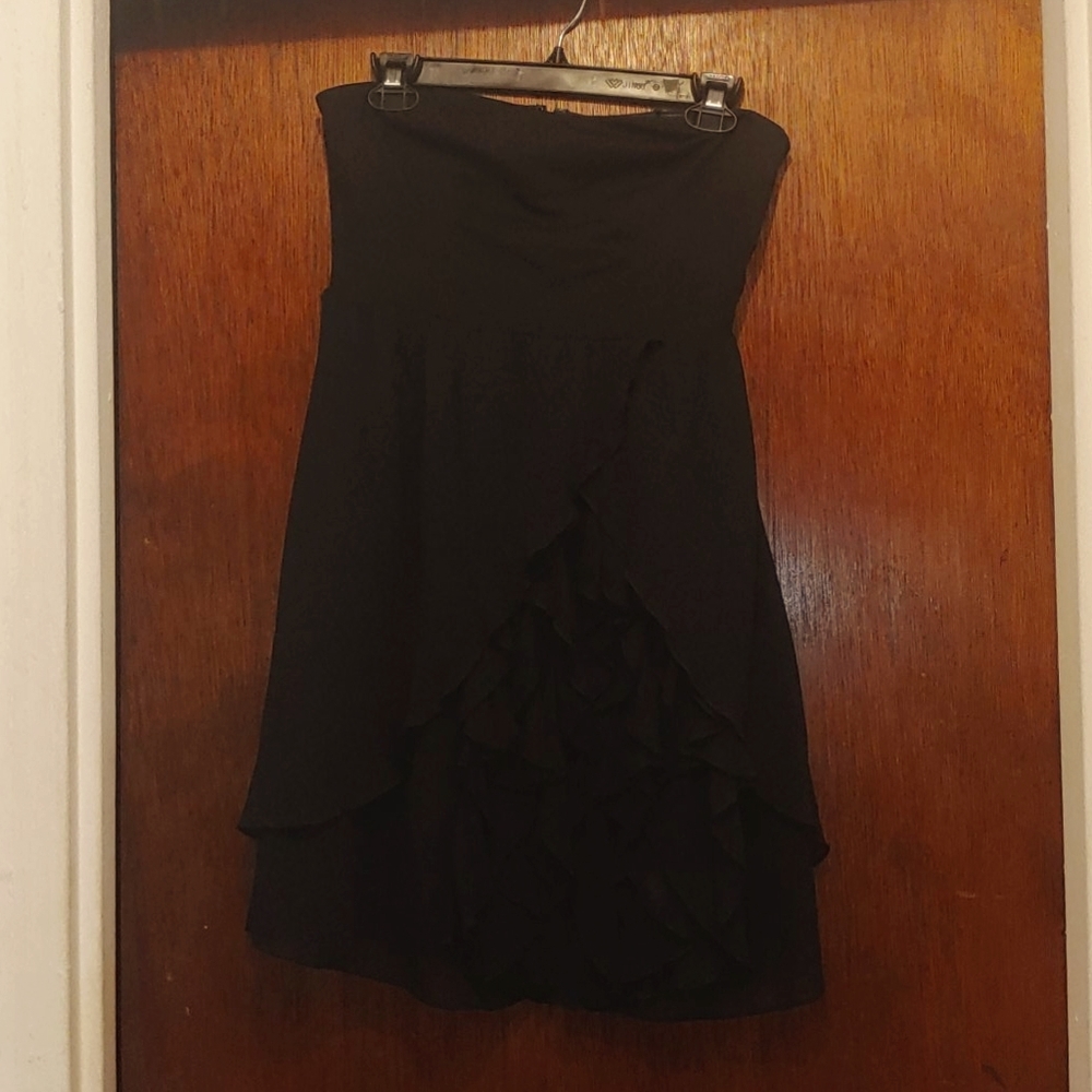 Perfect Little Black Dress with ruffles